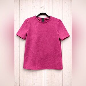 Zara Pink Short Sleeve Top